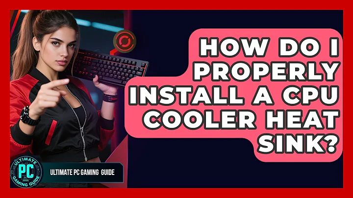 How Do I Properly Install A CPU Cooler Heat Sink? - Ultimate PC Gaming Guide