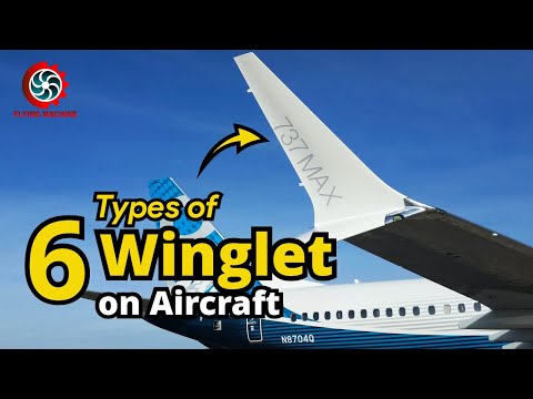 6 Types of Winglets on Aircraft