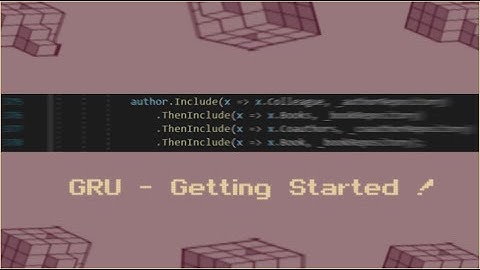 Getting started with GRU in Unity! (Tutorial)