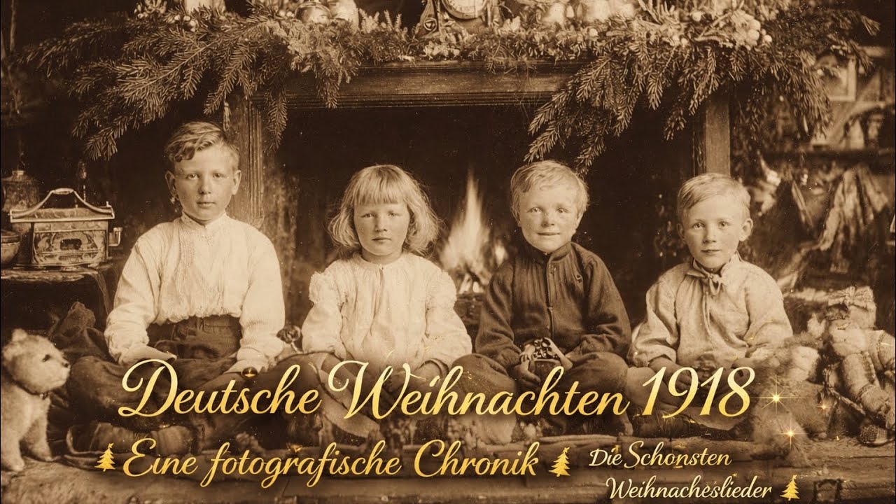 Deutsche Weihnachten 1918 – Eine fotografische Chronik 🎄 Die Schönsten Deutschen Weihnachtslieder 🎄