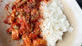 Shrimp in tomato stew｜It&#39;s Chapi. Transcription of san&#39;s recipe
