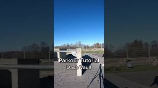 🏃‍♂️Tutorial: How to #shorts … Parkour Dash Vault with Andy Haug