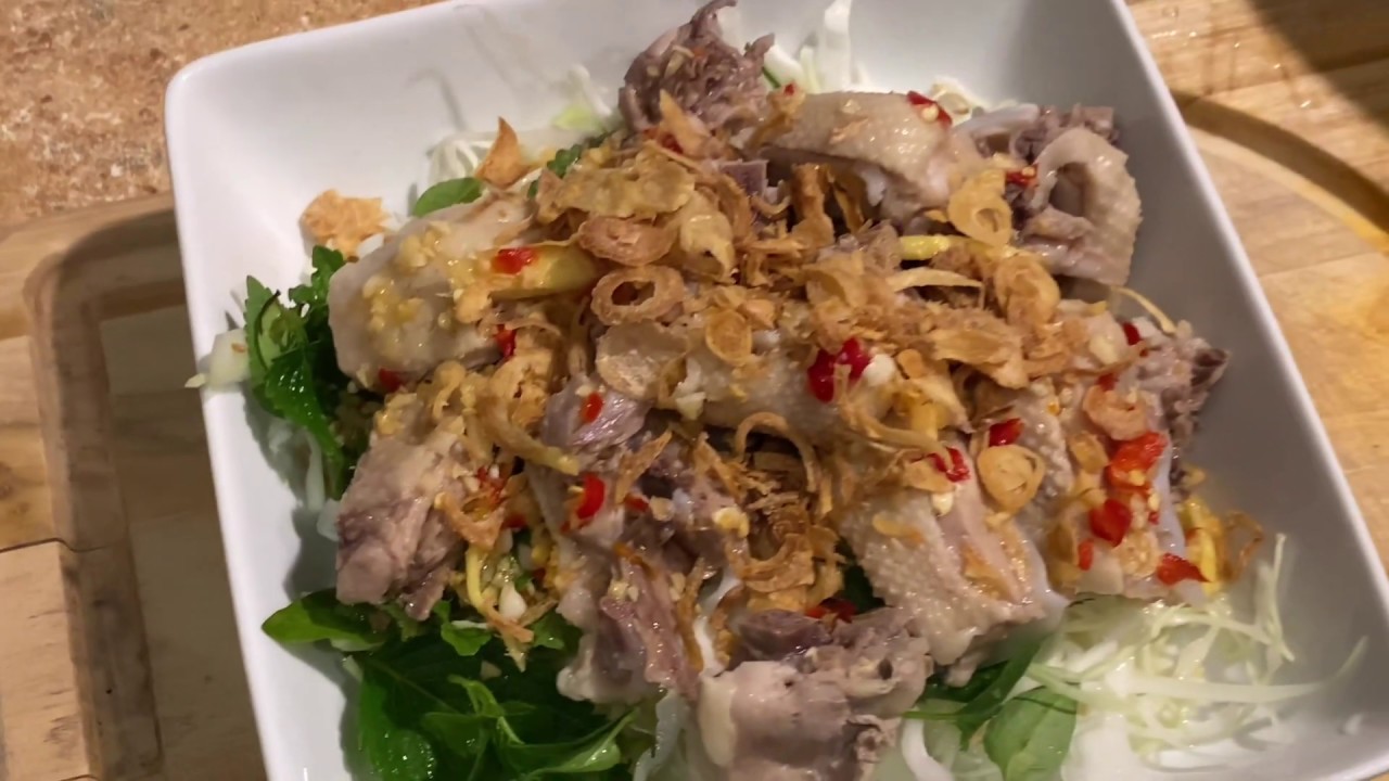 Duck Salad and Duck Porridge / Cháo Gỏi Vịt/ Vietnamese Duck Salad