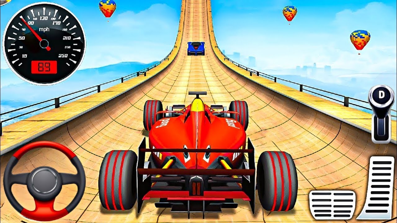 Ultimate F1 Car Ramp Race | Mega Ramp Unlimited Challenge | Gameplay ...