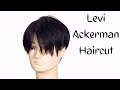 Levi Ackerman Undercut Haircut Tutorial - TheSalonGuy