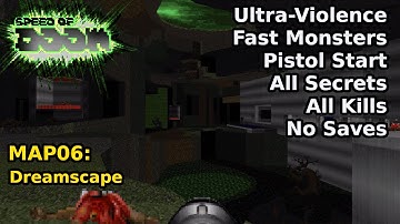 Speed ​​of Doom - MAP06: Dreamscape (Snel Ultra-Geweld 100%)