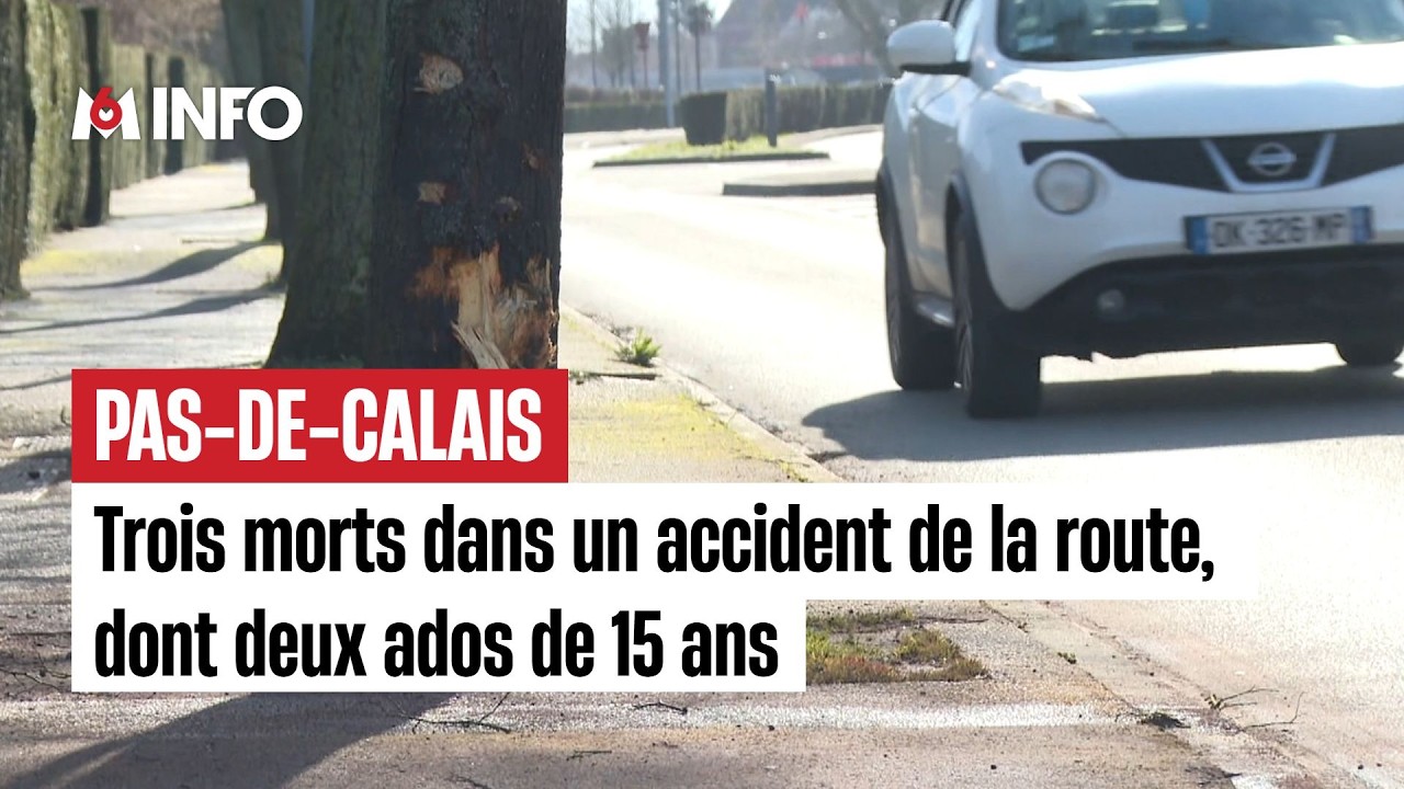 Pas-de-Calais : des ados de 15 ans impliqués dans un accident mortel