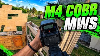Airsoft training with the 💥 M4 CQBR MWS TOKYO MARUI