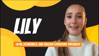 Lily Lander Tutor Intro