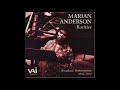 Marian anderson rarities