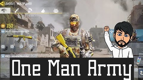 COD Mobile : One Man Army | Search And Destroy | Call Of Duty Mobile Season 7