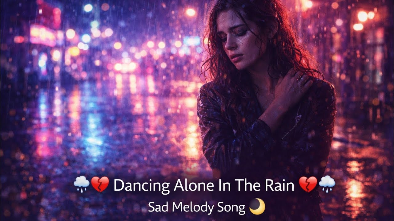 🌧️💔 Dancing Alone In The Rain 💔🌧️  Sad Melody Song 🌙||Moonlight Vibes 