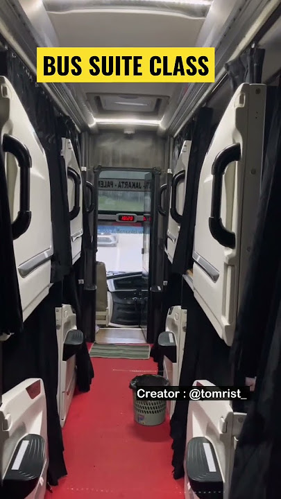 BUS SUITE CLASS SINAR JAYA - FASILITAS BAGUS DAN PRIVATE BANGET!