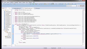 XML Pull Parsing w/ StAX - Tutorial 01