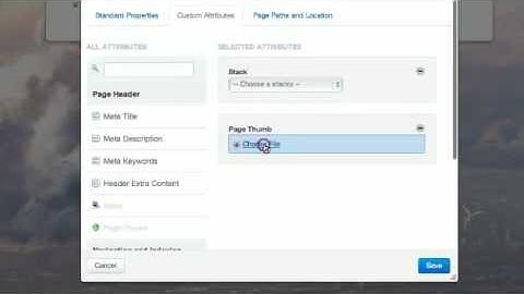 Concrete5 :: Create & add a image attribute to a page