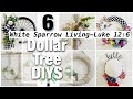 ❤️ 6 HIGH END DOLLAR TREE DIY WREATHS! FARMHOUSE | BUFFALO CHECK | COASTAL