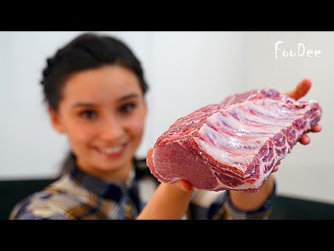 БОЖЕСТВЕННО вкусно! Шикарное мясо, запеченное в духовке! Свинина в кислосладкой глазури