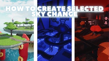 How to make map selected sky change | Gnomecode TD Addons #9