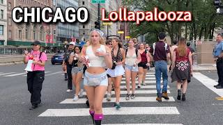 Lollapalooza 2026 in Chicago 3rd Day Featuring Concert Attendees | Raw & Uncut