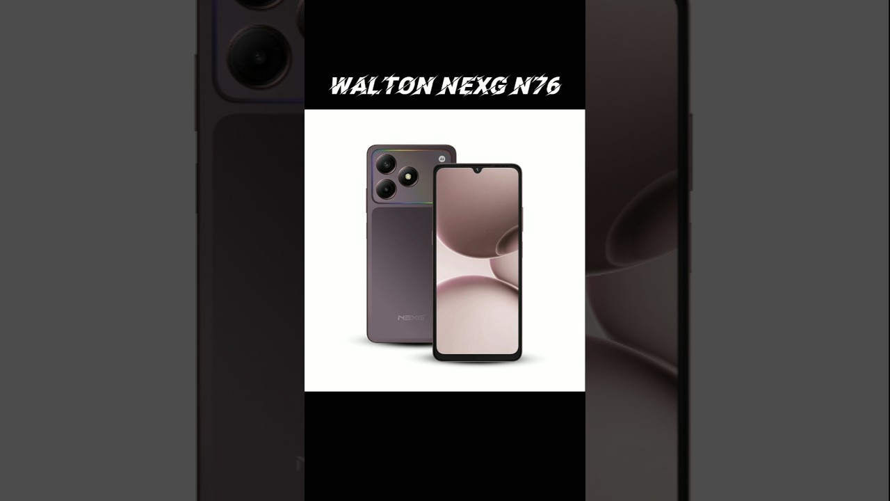 Walton NEXG N76 128 GB Black