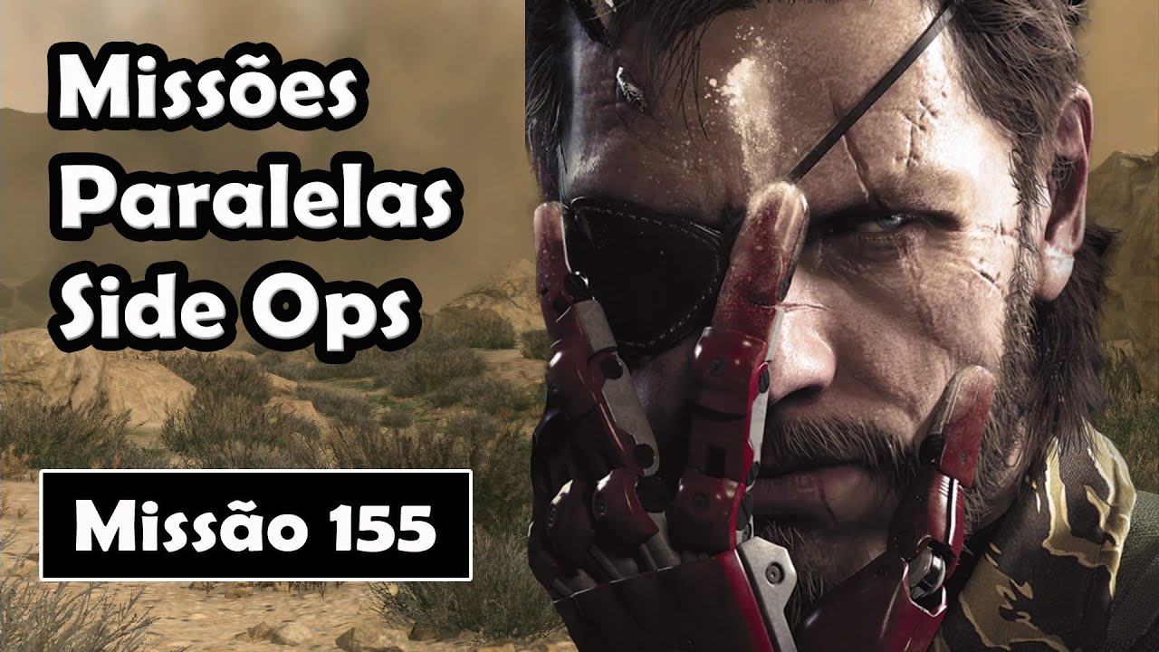 MGS: The Phantom Pain- Missão Paralela Side Ops 155 Tiro ao alvo  (Plataforma de Intel)