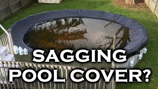 How to Put on a Pool Cover | Prevent Sagging