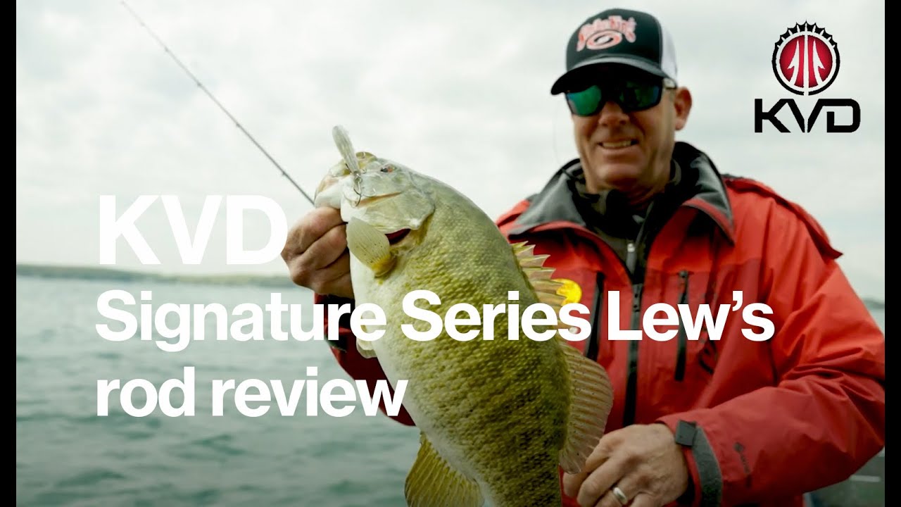 Fishing rod review - Kevin VanDam Signature Lew's Rod Lineup - with KVD!