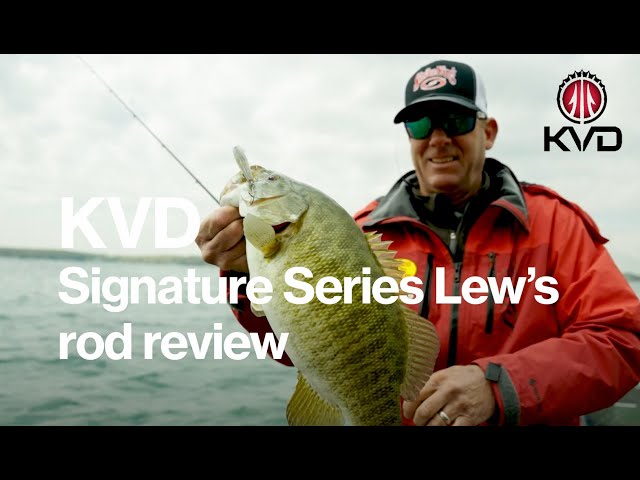 Fishing rod review - Kevin VanDam Signature Lew's Rod Lineup - with KVD! 