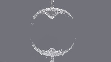 water circle Morph with Phoenix FD 3ds max