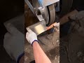 Blacksmith culture#A good knife needs to be sharpened#Handmade#The artisan is on Douyin