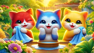 Meo Meo Meo Rửa Mặt Như Mèo  Ca Nhạc Hoạt Hình Thiếu Nhi Vui Nhộn Hay Nhất Cho Bé Ngoan Xinh Yêu