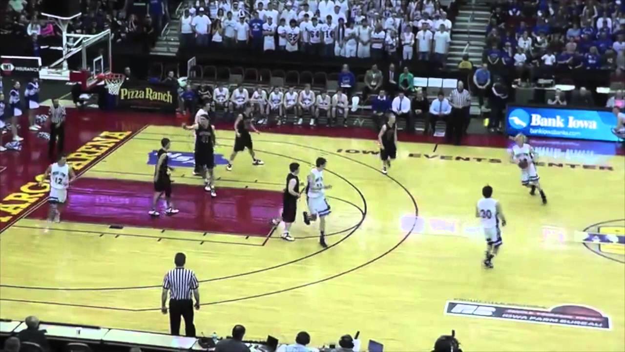 West Lyon Wildcats Basketball vs Dunkerton 3142014 YouTube