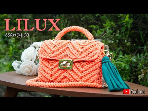 📣 Wow! Asas para bolsos que puedes hacer con Trapilllo Acanalado 😍 /  Crochet Tutorial / esaney