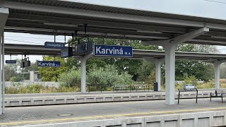 📢 Nádražní hlášení | Karviná hlavní nádraží (INISS 2) | říjen 2023