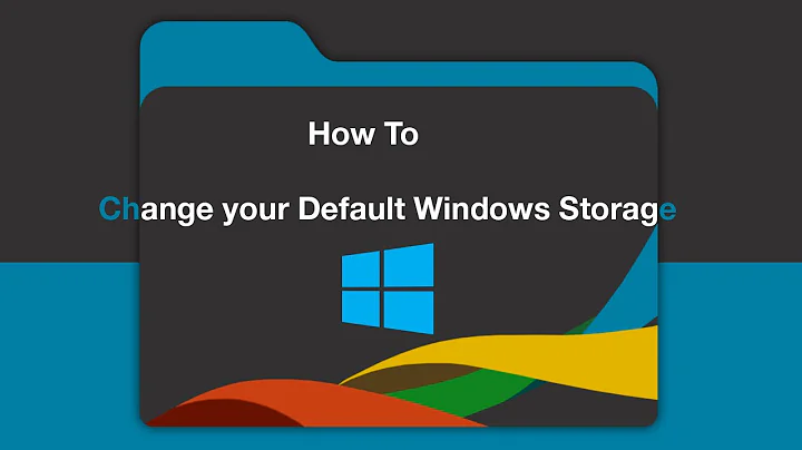 How to Change default PC Storage/Desktop/Download Folder