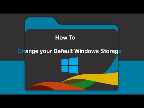 Video: How To Change Local Drive