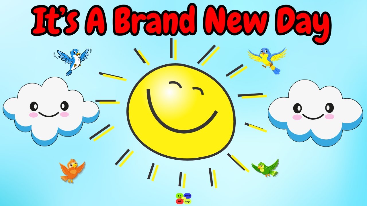 It's A Brand New Day | Kids Song (With Lyrics) | GJ Hopeful Kids Songs