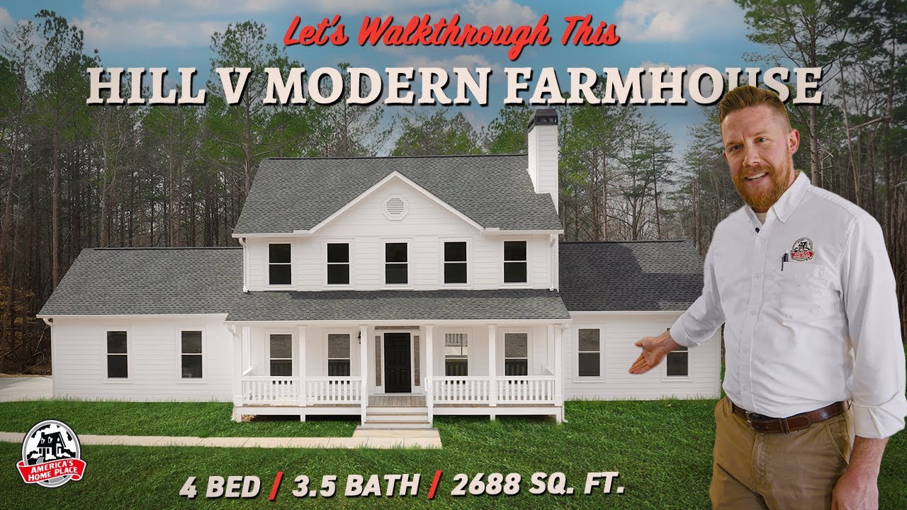 A*様 house on the hill baby 70 Let's Walkthrough this Hill V Modern Farmhouse Nearly Finished