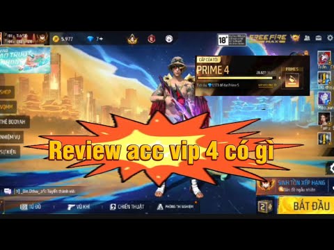 Review acc gần vip5 có gì - YouTube