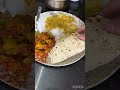 simple dal rice with sabji 🤤 #food #shortsfeed #shorts #shortsviral #cooking #eating