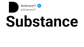 Substance Synonyms | Thesaurus | Similar Words 