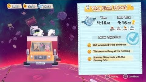 [Moving Out] Platinum medal #30 - The Final Move? (Solo)