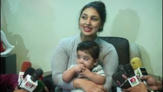 Apu Biswas  PRESS Conference With her Baby ( Uncut Full Video ) HD