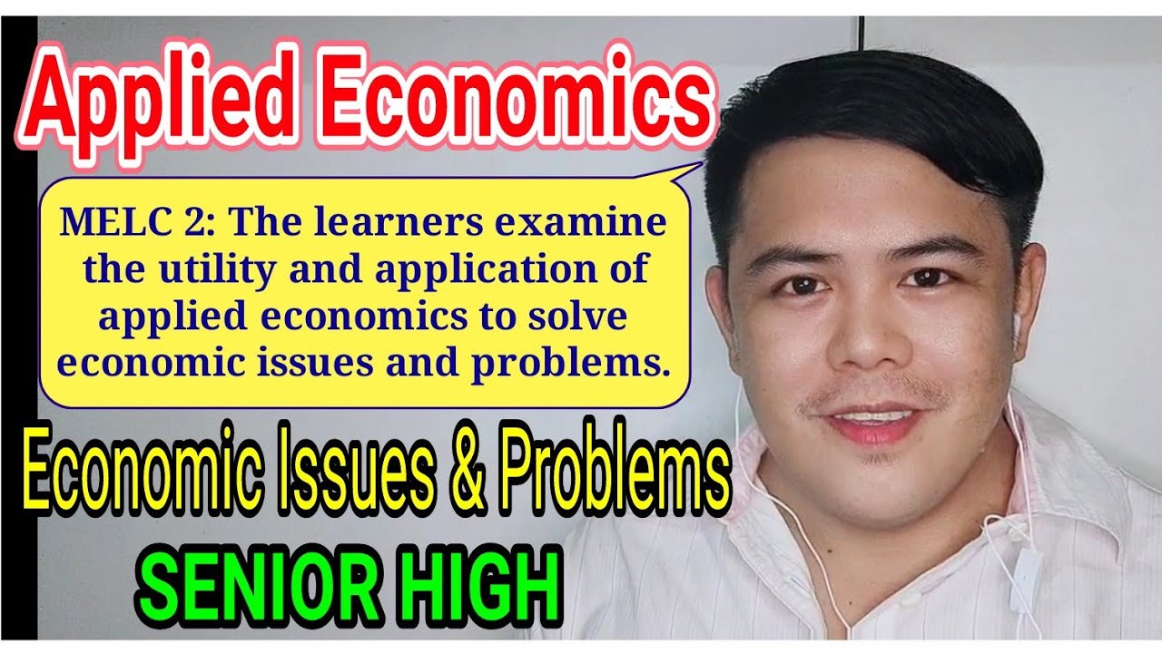 how can we use applied economics to solve economic problems
