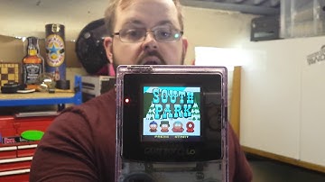 Bennvenn Nintendo Game boy color backlit lcd mod, last ever freckle shack?