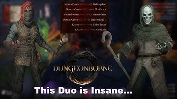 Dungeonborne | Druid Cryomancer Duo PVP Gameplay