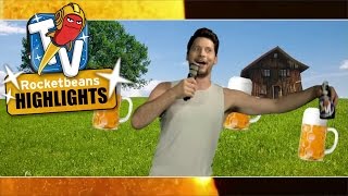 Video thumbnail of "Simons Bier Song: "Ich trink Bier - Du trinkst Bier" | Rocket Beans TV Highlights | Bohn Jour"