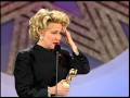 Golden Globes 1992 Bette Midler wins Best Actress in a Motion Picture