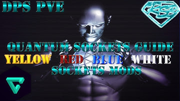 DCUO: Quantum DPS AM Sockets Mods Guide