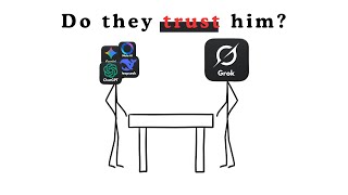 Will AIs betray grok or do they trust him?